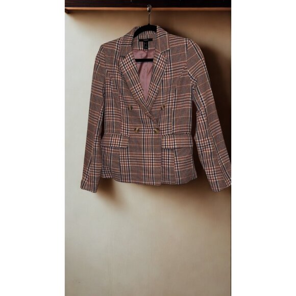 Forever 21 Jackets & Blazers - Plaid Suit Blazer